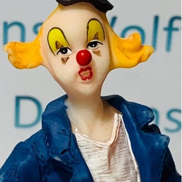 K'S COLLECTION juggling clown on unicycle clown - Picture 5 of 7